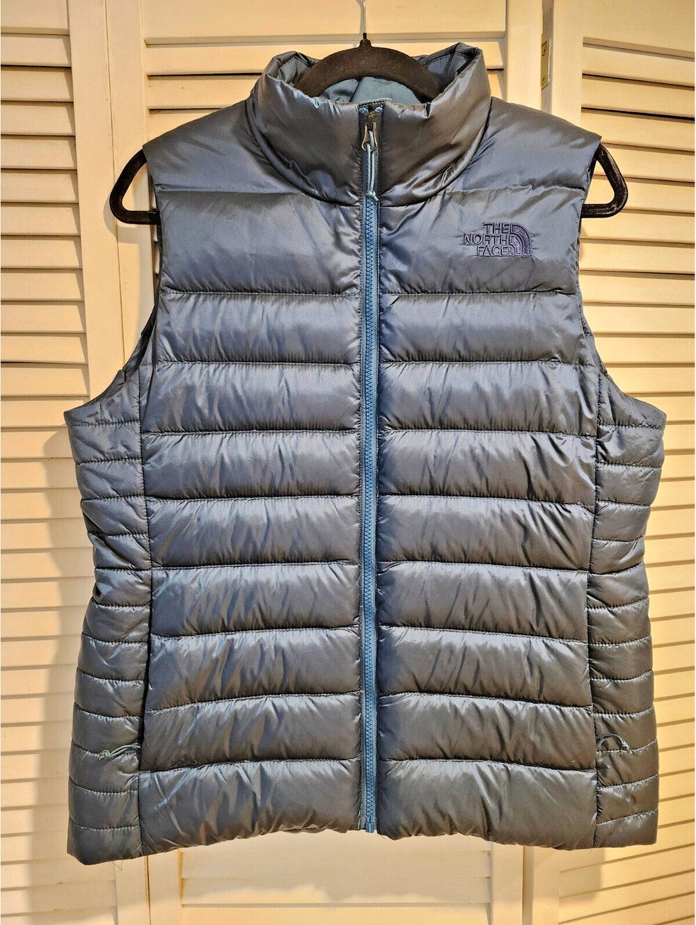 The North Face Women's Down Aconcagua Vest Monterey Blue - Teal Size Large NWOT!